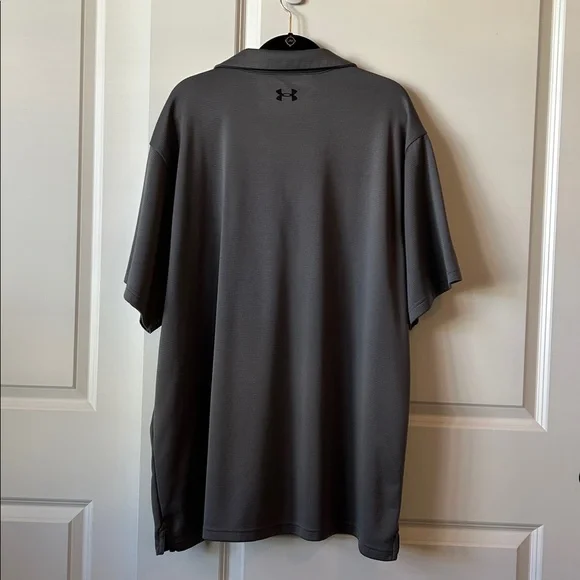 Under Armour Dark Gray Polo Shirt 4XL - Picture 4 of 9